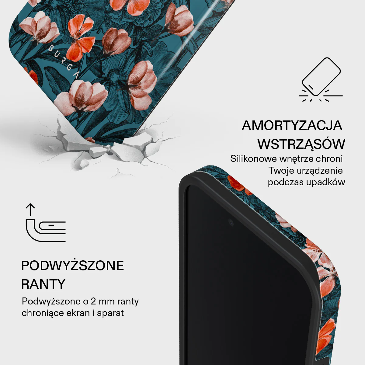 No Rain No Flowers - iPhone 17e Etui - Image 4