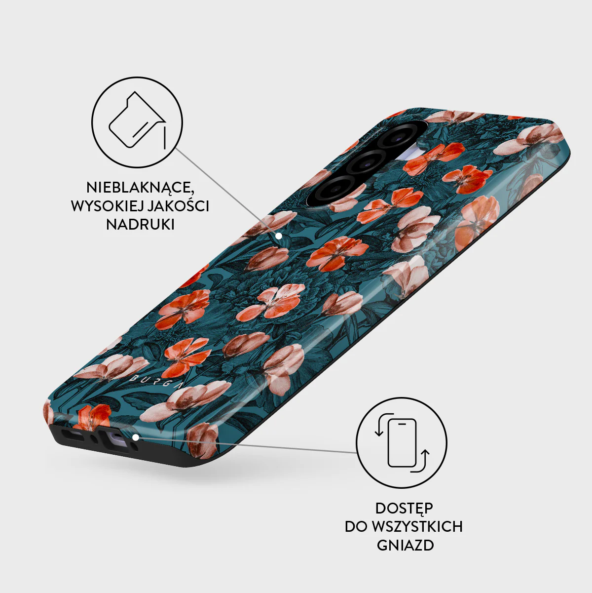 No Rain No Flowers - Samsung Galaxy A37 5G Etui - Image 3