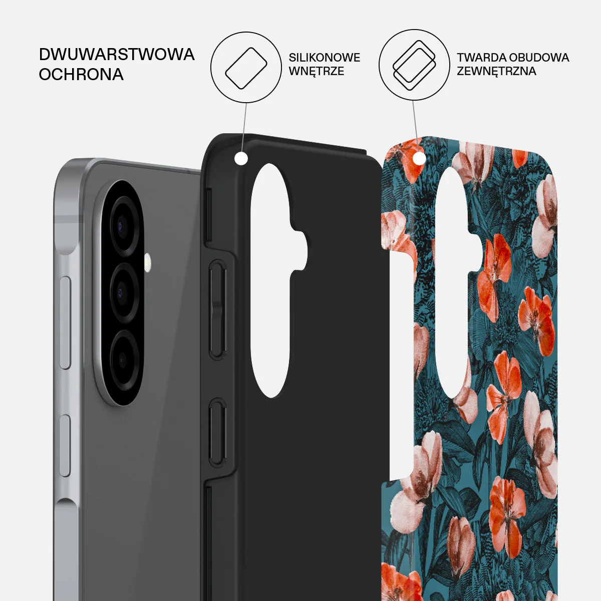No Rain No Flowers - Samsung Galaxy A57 5G Etui - Image 2