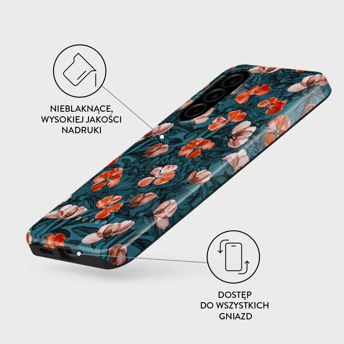 No Rain No Flowers - Samsung Galaxy A57 5G Etui - Image 3
