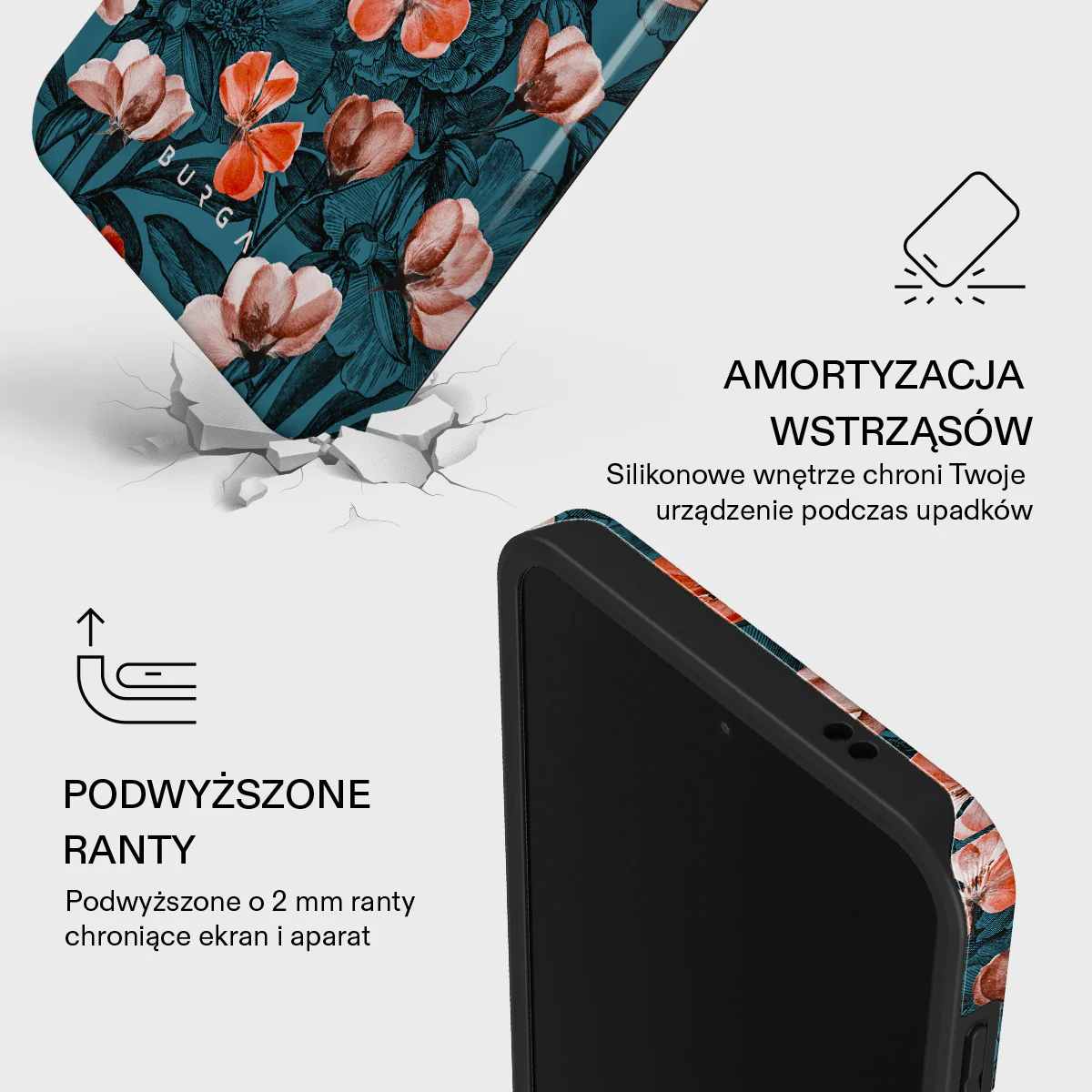 No Rain No Flowers - Samsung Galaxy A57 5G Etui - Image 4