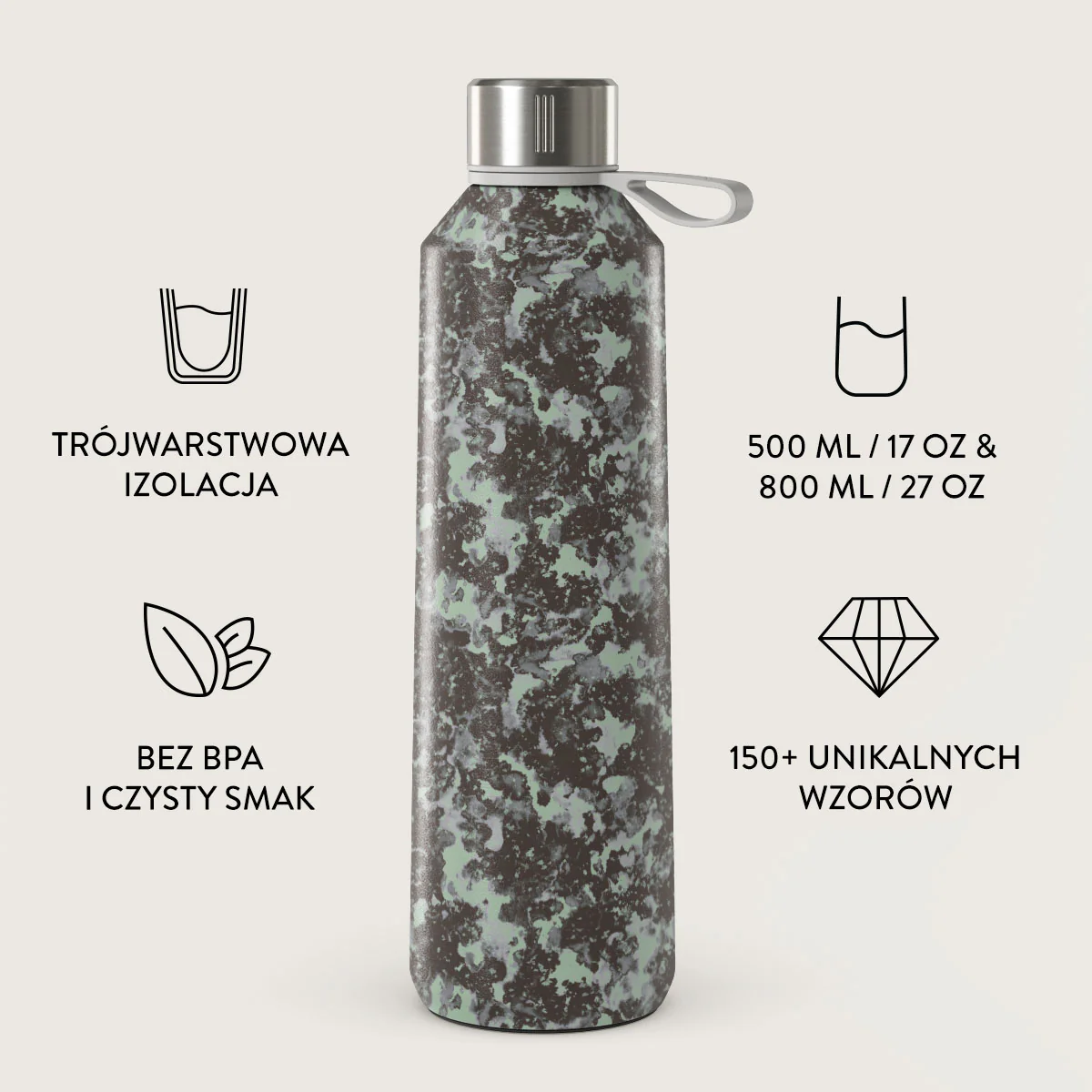 Nordic - Butelka na wodę - Image 3