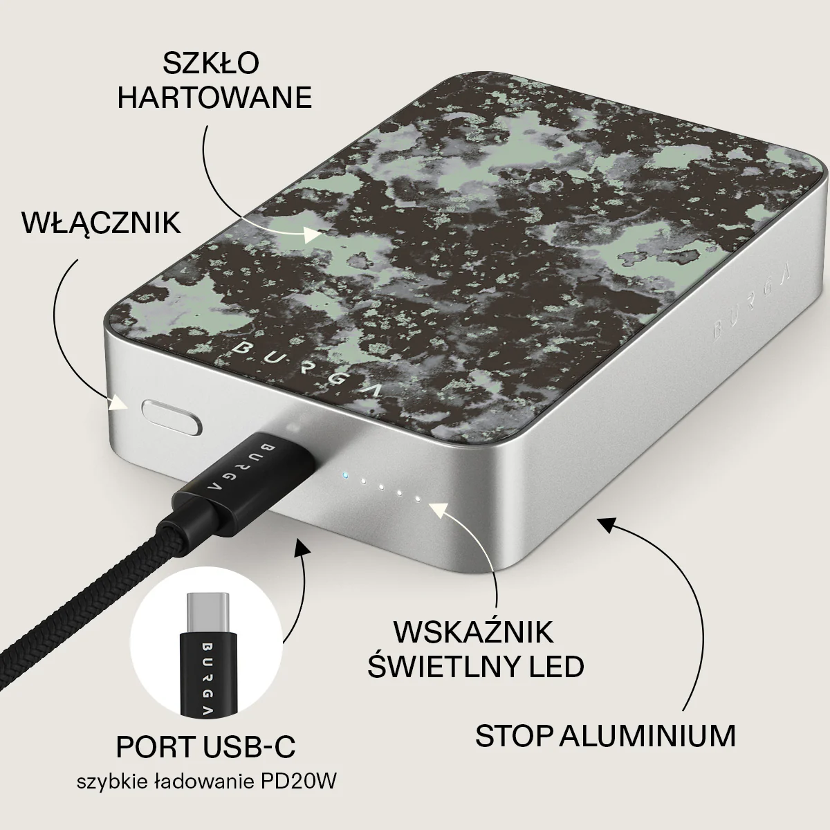 Nordic - Magnetyczny power bank - Image 45