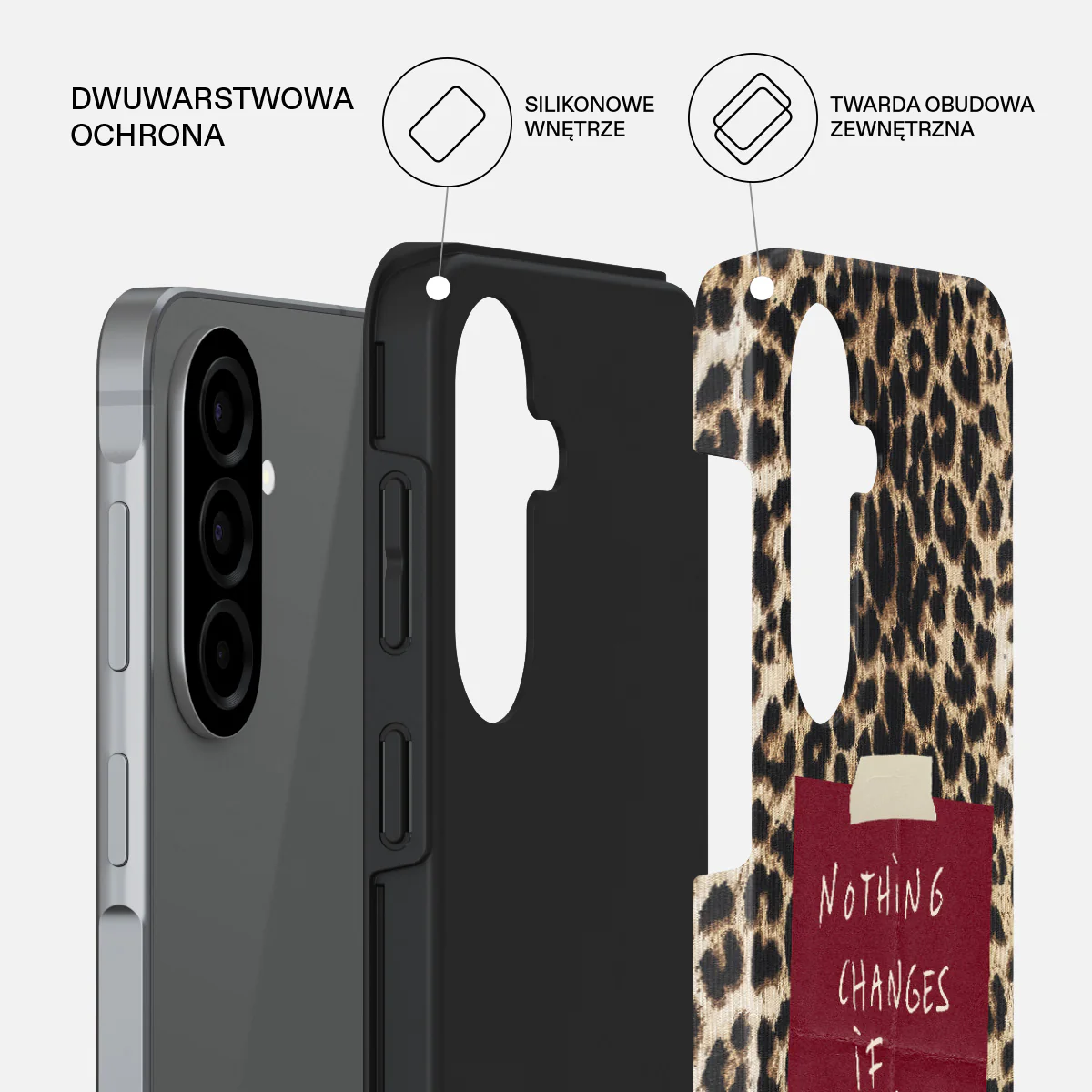 Nothing Changes - Samsung Galaxy A57 5G Etui - Image 2