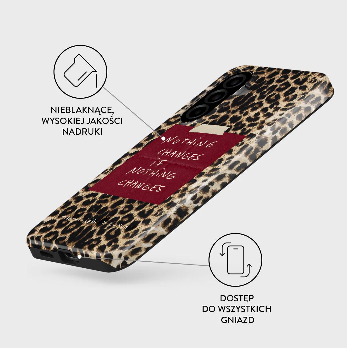 Nothing Changes - Samsung Galaxy A57 5G Etui - Image 3