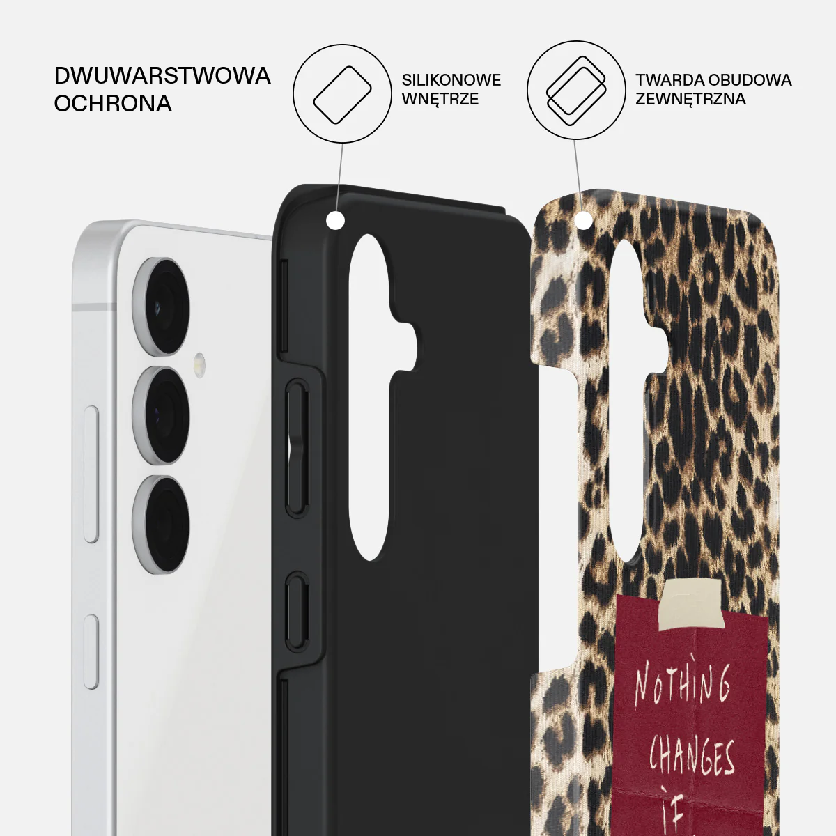 Nothing Changes - Samsung Galaxy S25 FE Etui - Image 2