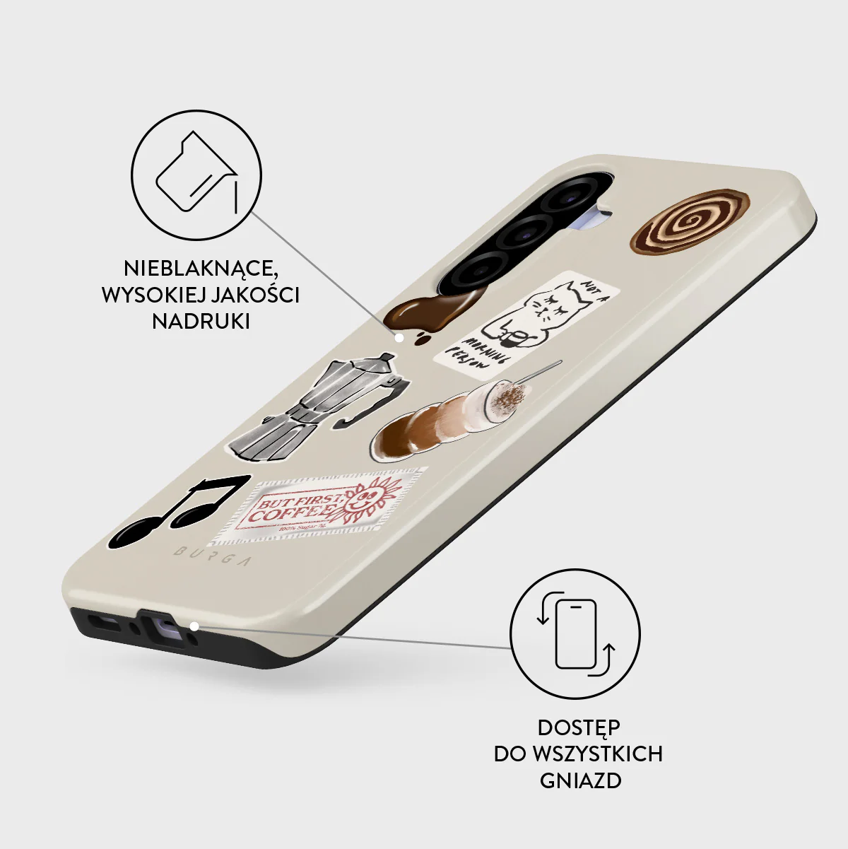 Oat Milk Please - Samsung Galaxy A37 5G Etui - Image 3