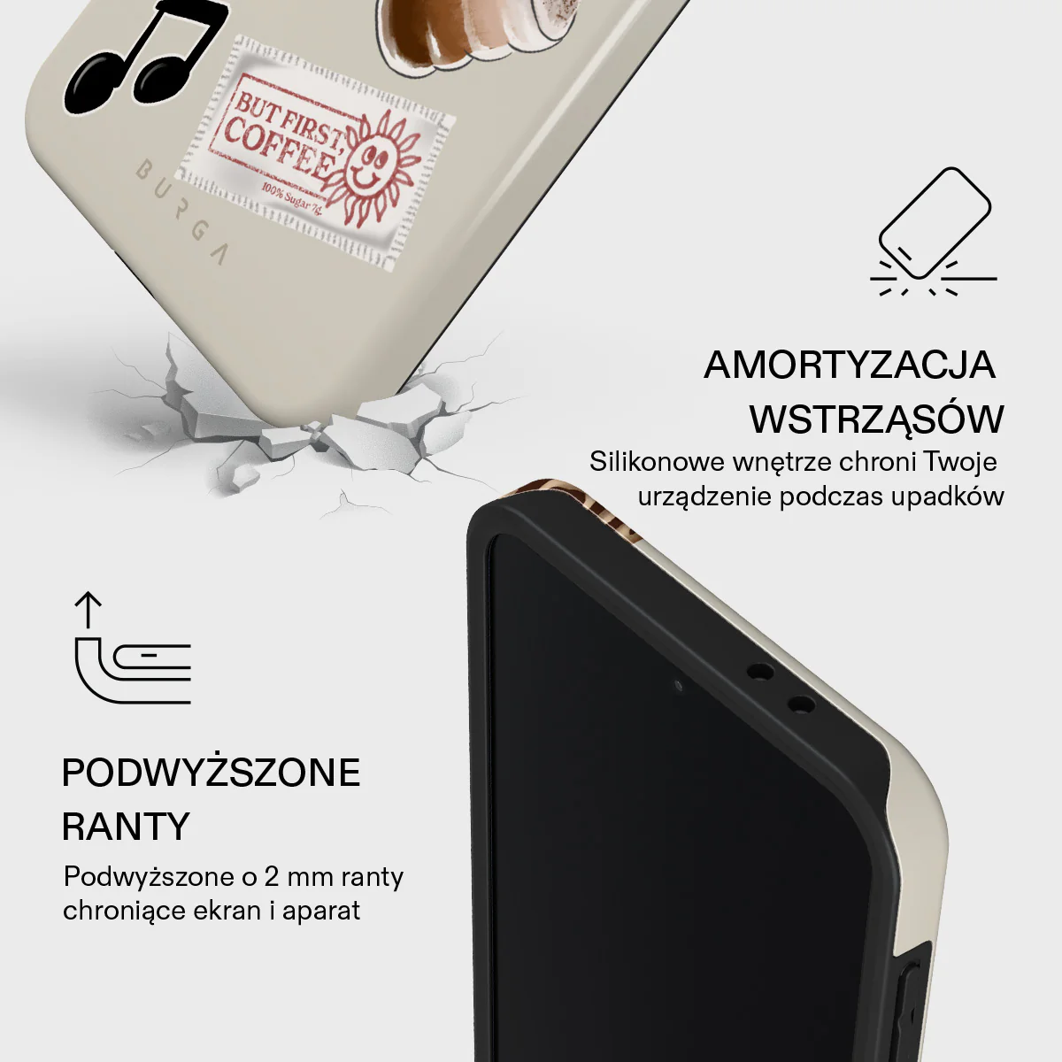 Oat Milk Please - Samsung Galaxy A37 5G Etui - Image 4
