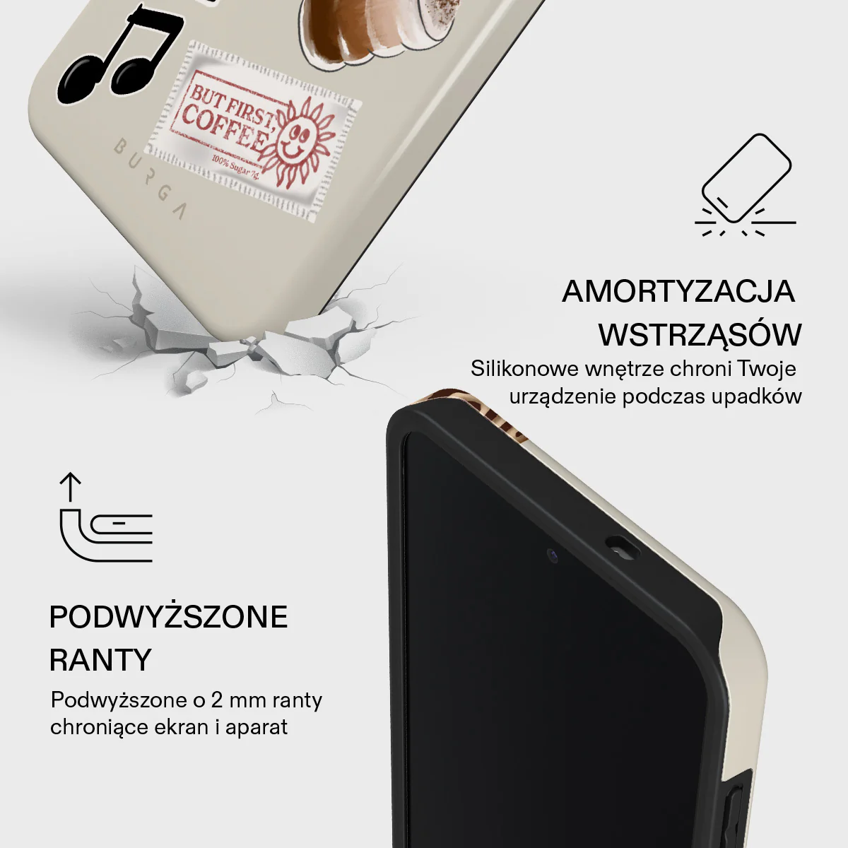 Oat Milk Please - Samsung Galaxy S25 FE Etui - Image 4