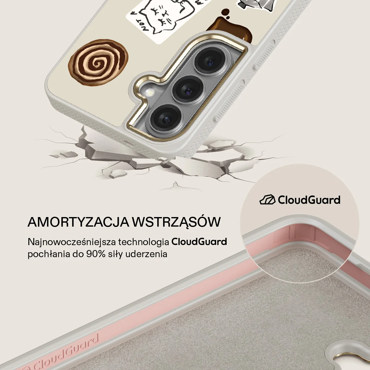 Oat Milk Please - Samsung Galaxy S26 Etui - Image 28