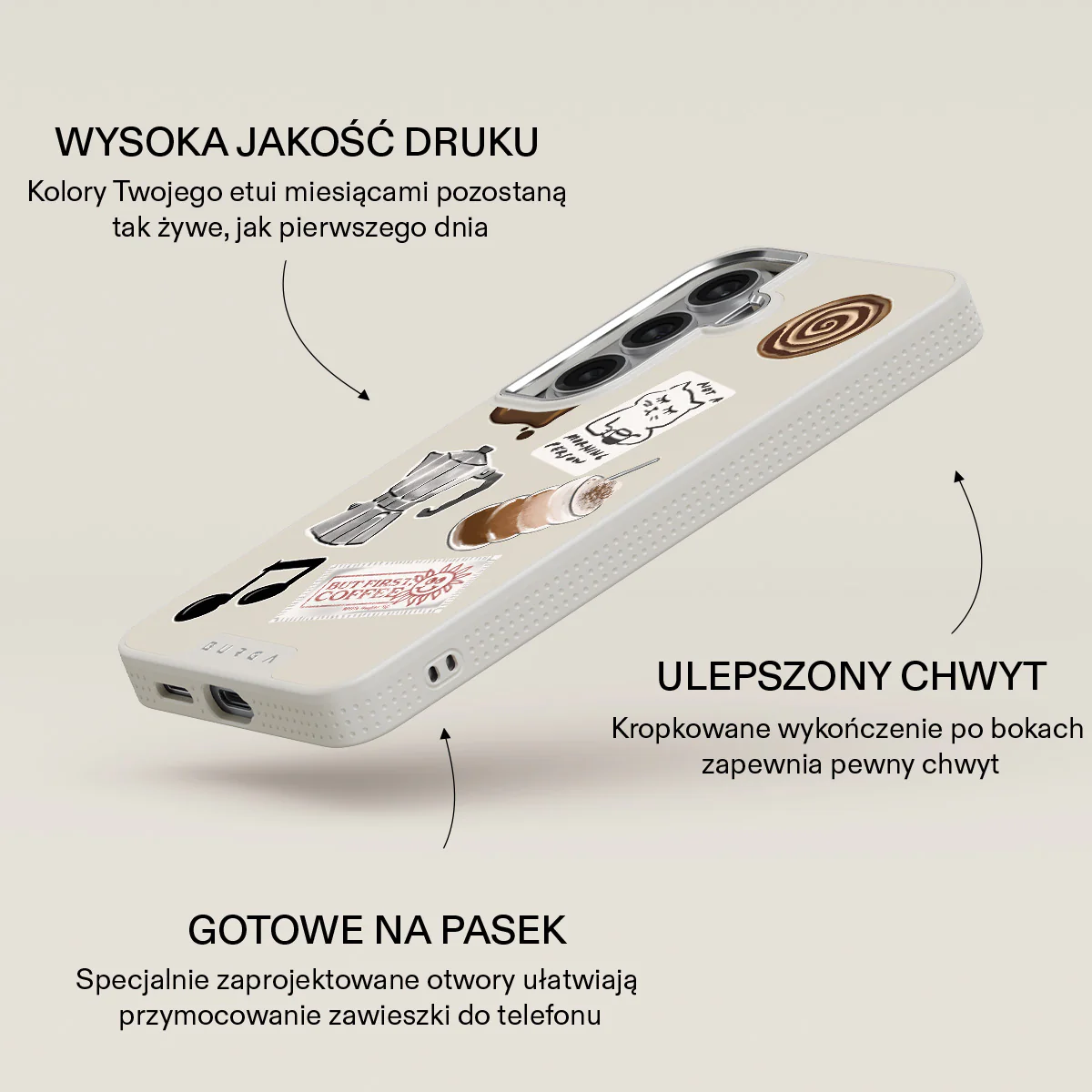 Oat Milk Please - Samsung Galaxy S26 Etui - Image 37