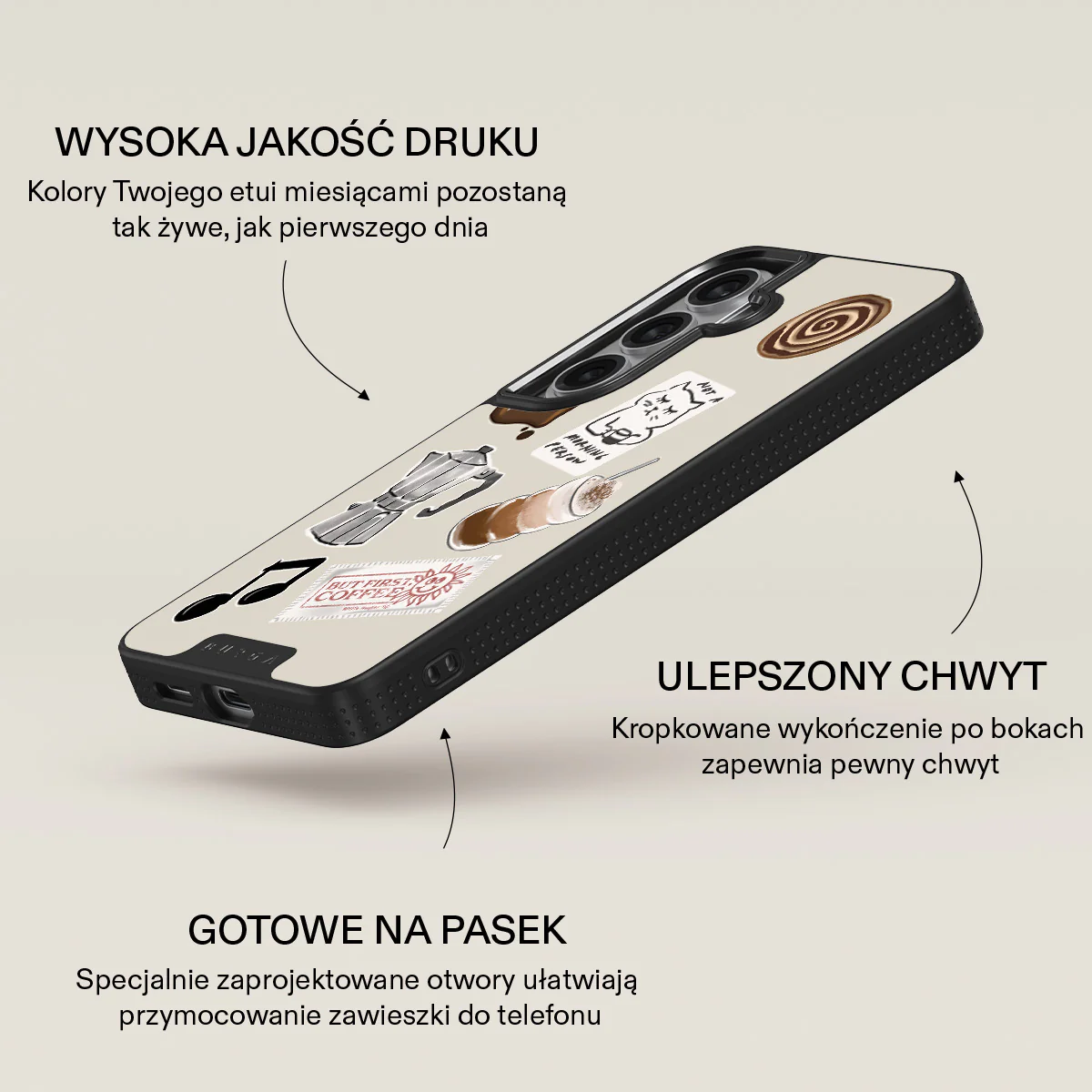 Oat Milk Please - Samsung Galaxy S26 Plus Etui - Image 16