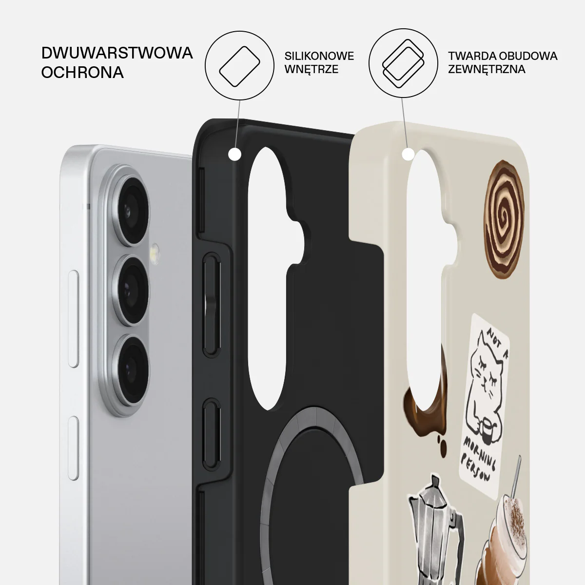 Oat Milk Please - Samsung Galaxy S26 Plus Etui - Image 2