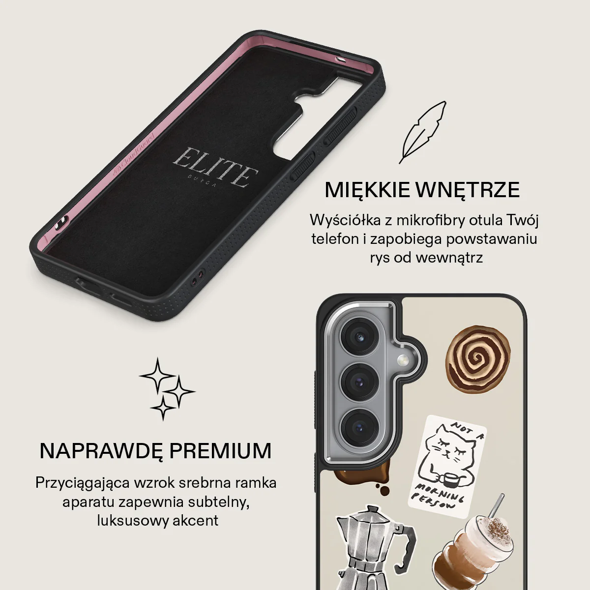 Oat Milk Please - Samsung Galaxy S26 Plus Etui - Image 24
