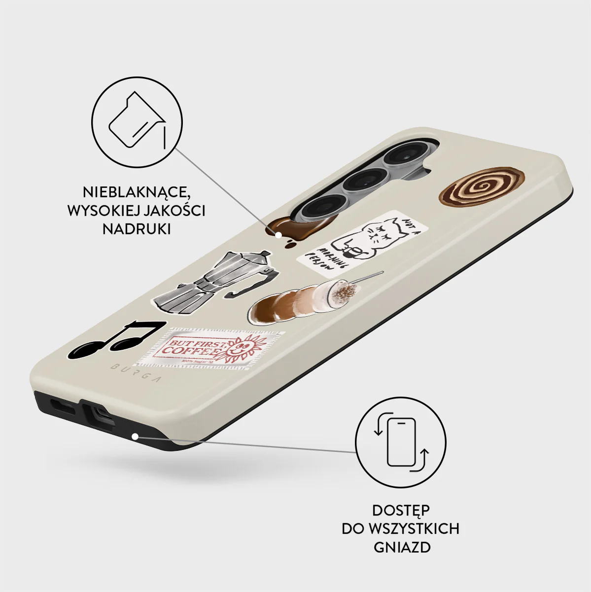 Oat Milk Please - Samsung Galaxy S26 Plus Etui - Image 3