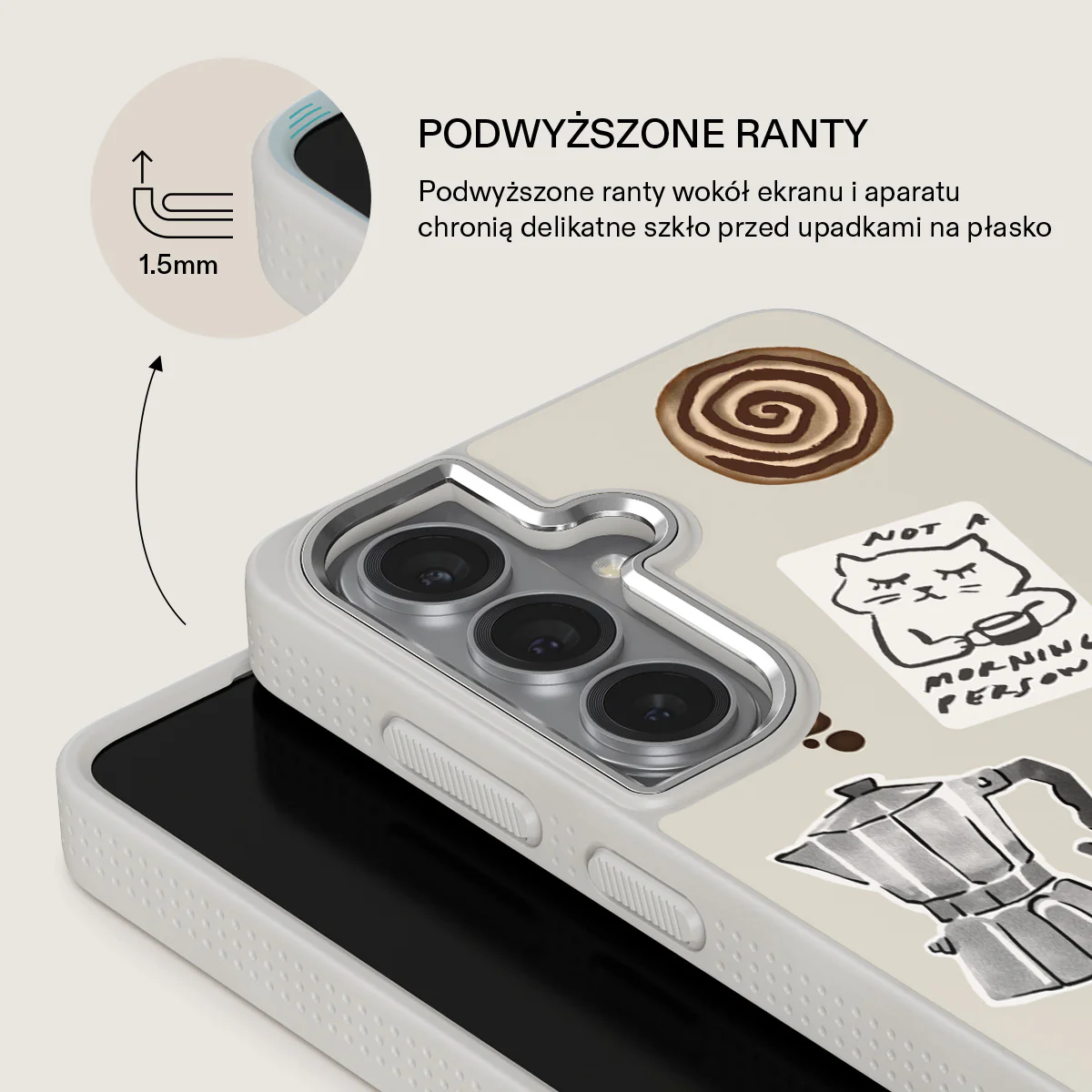 Oat Milk Please - Samsung Galaxy S26 Plus Etui - Image 36