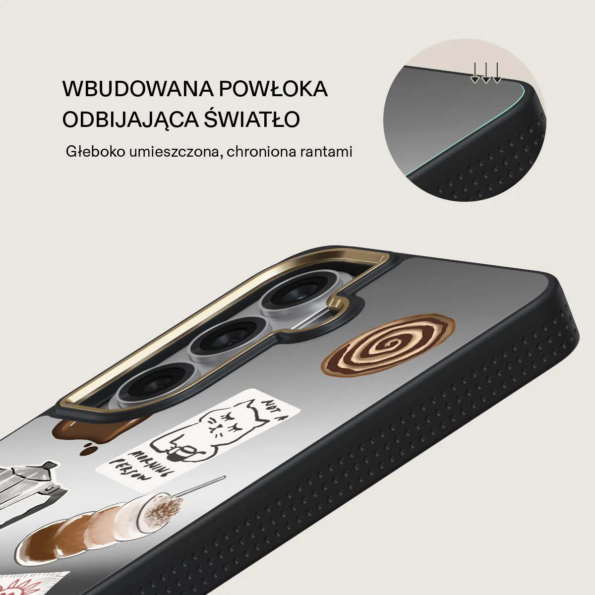 Oat Milk Please - Samsung Galaxy S26 Plus Etui - Image 43