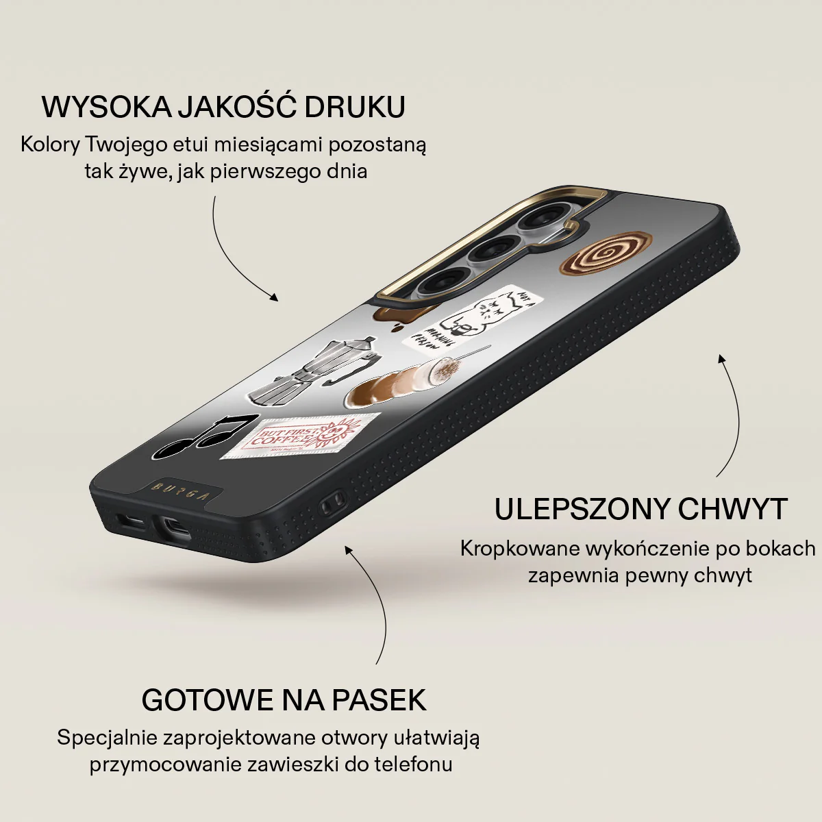Oat Milk Please - Samsung Galaxy S26 Plus Etui - Image 45
