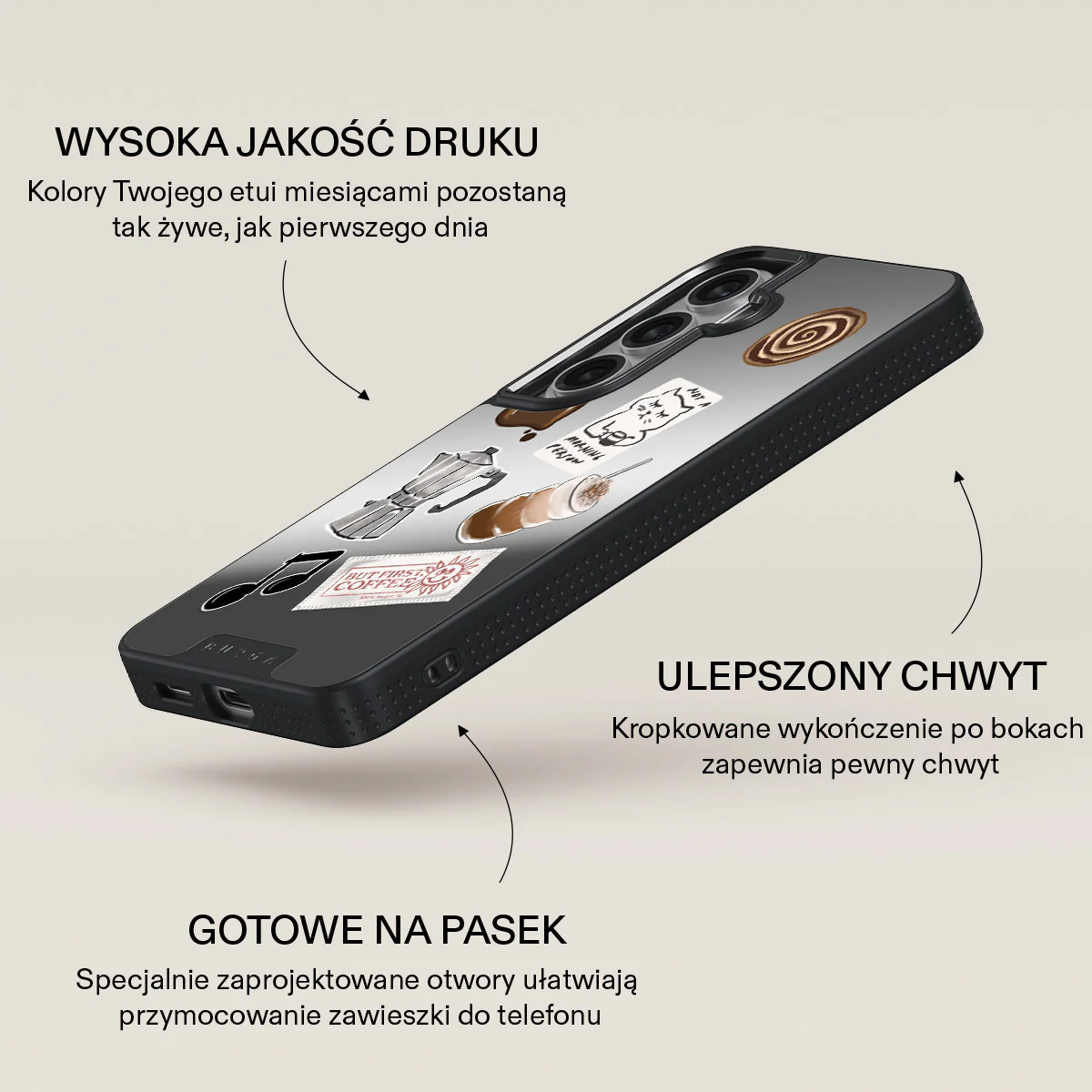 Oat Milk Please - Samsung Galaxy S26 Plus Etui - Image 53
