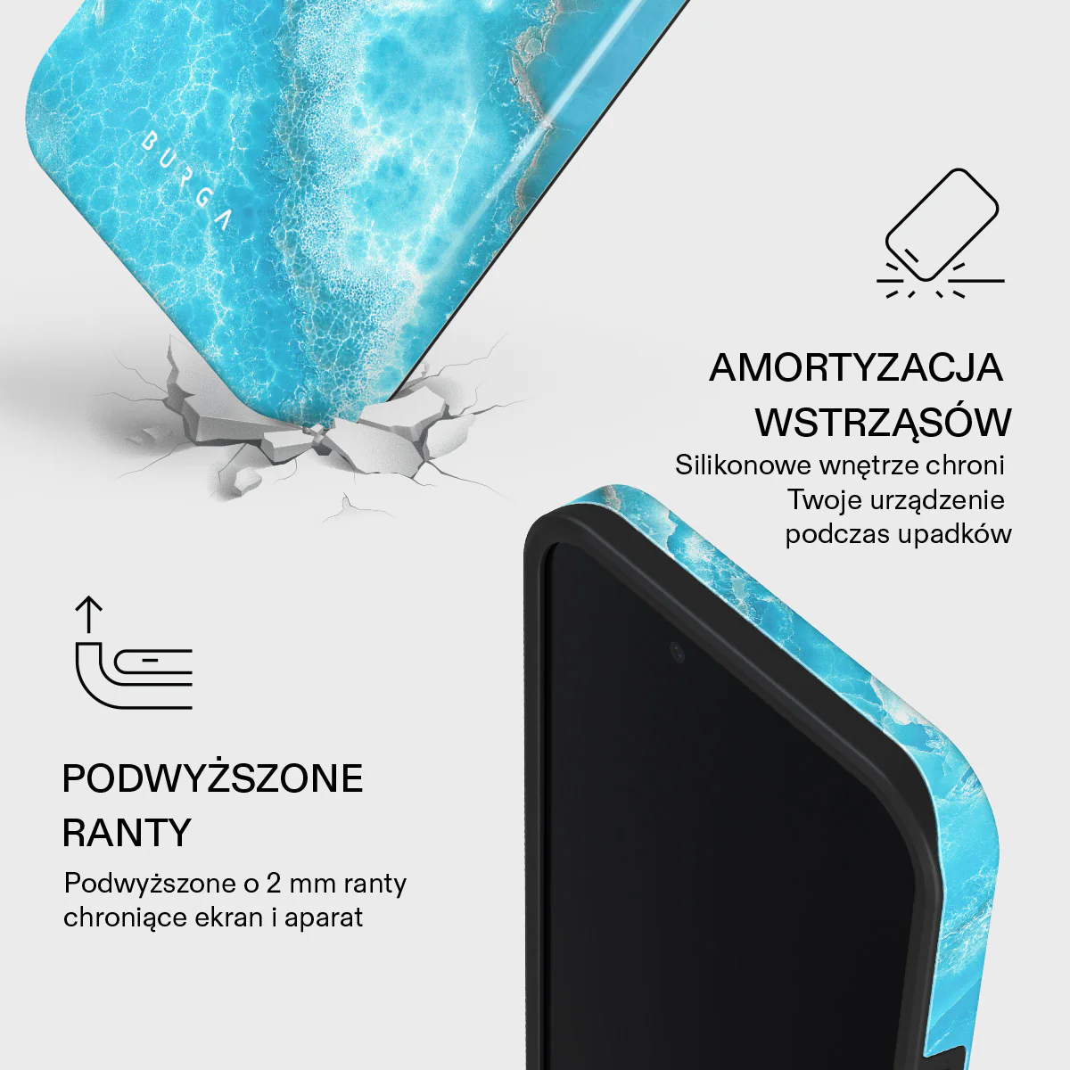 Ocean Waves - iPhone 17e Etui - Image 4