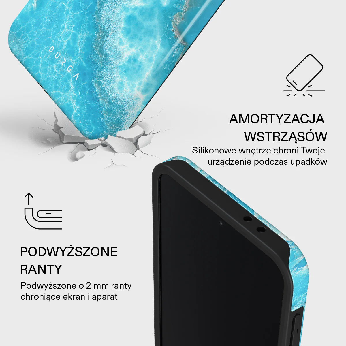 Ocean Waves - Samsung Galaxy A37 5G Etui - Image 4