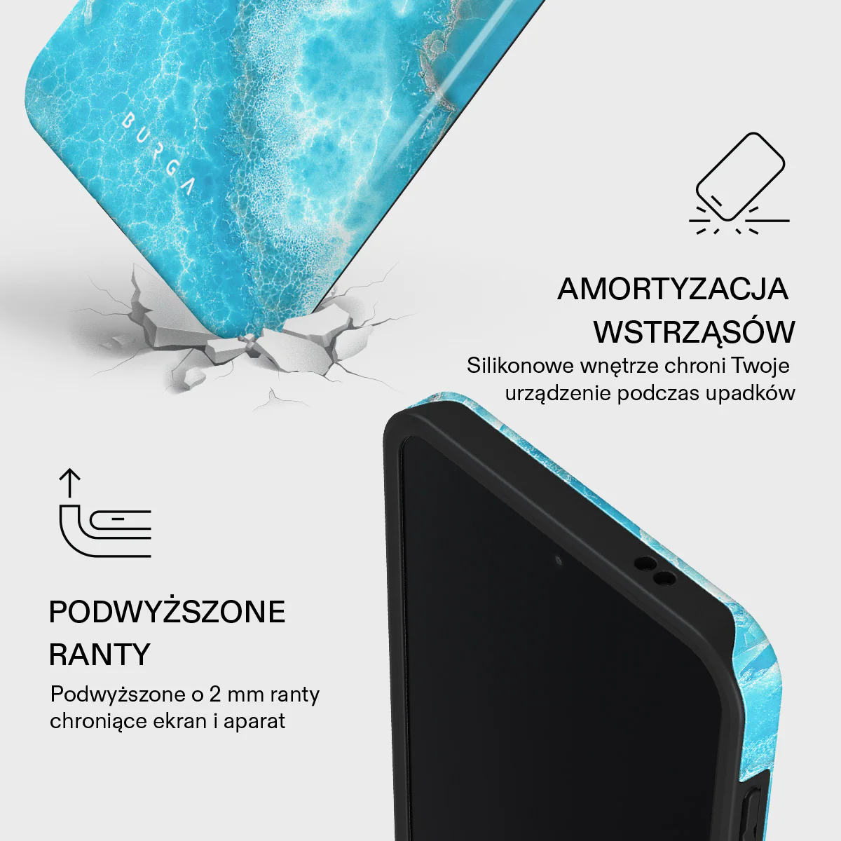 Ocean Waves - Samsung Galaxy A57 5G Etui - Image 4