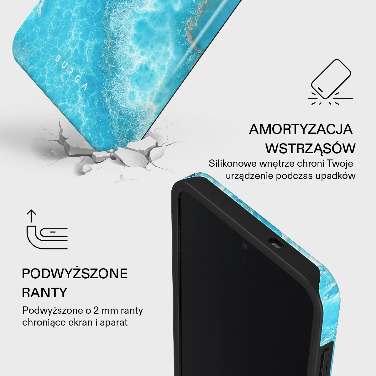 Ocean Waves - Samsung Galaxy S25 FE Etui - Image 4