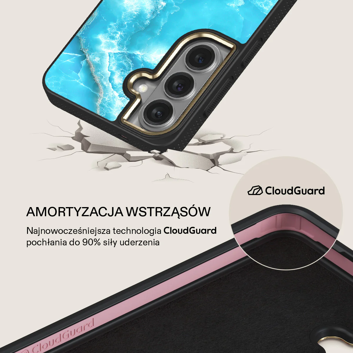 Ocean Waves - Samsung Galaxy S26 Etui - Image 7