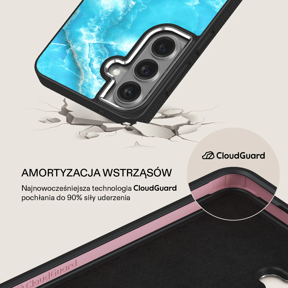 Ocean Waves - Samsung Galaxy S26 Plus Etui - Image 21