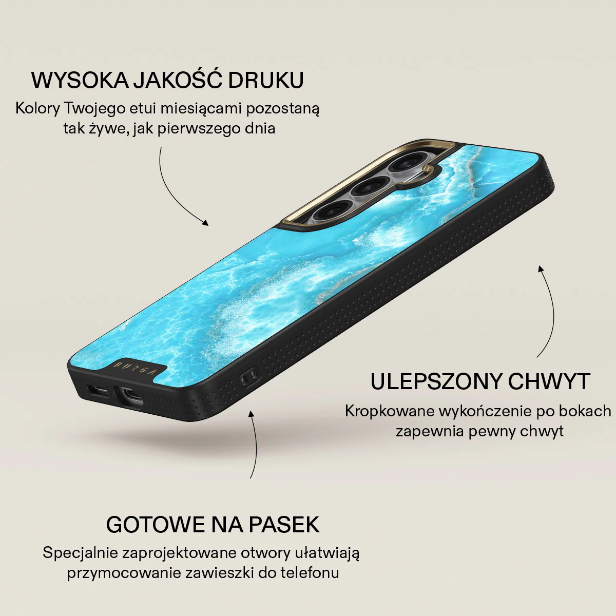 Ocean Waves - Samsung Galaxy S26 Plus Etui - Image 9