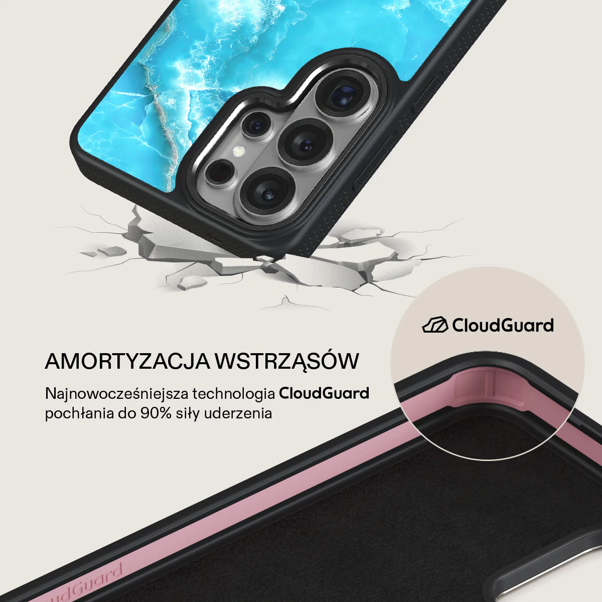 Ocean Waves - Samsung Galaxy S26 Ultra Etui - Image 14
