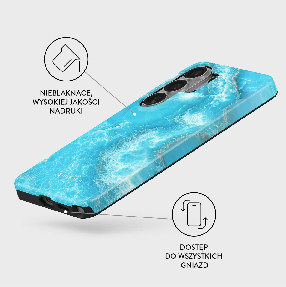 Ocean Waves - Samsung Galaxy S26 Ultra Etui - Image 3