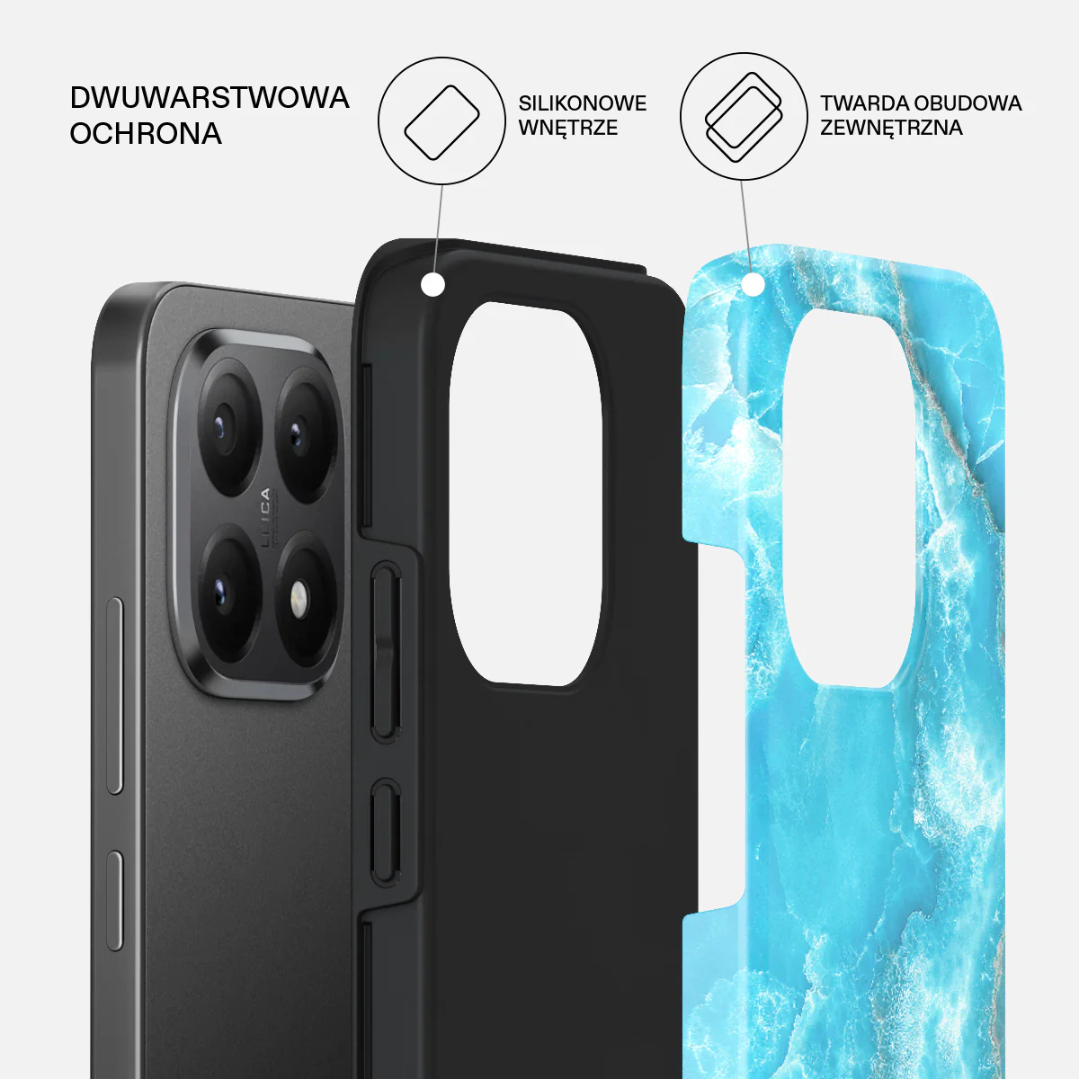 Ocean Waves - Xiaomi 15T Etui - Image 2
