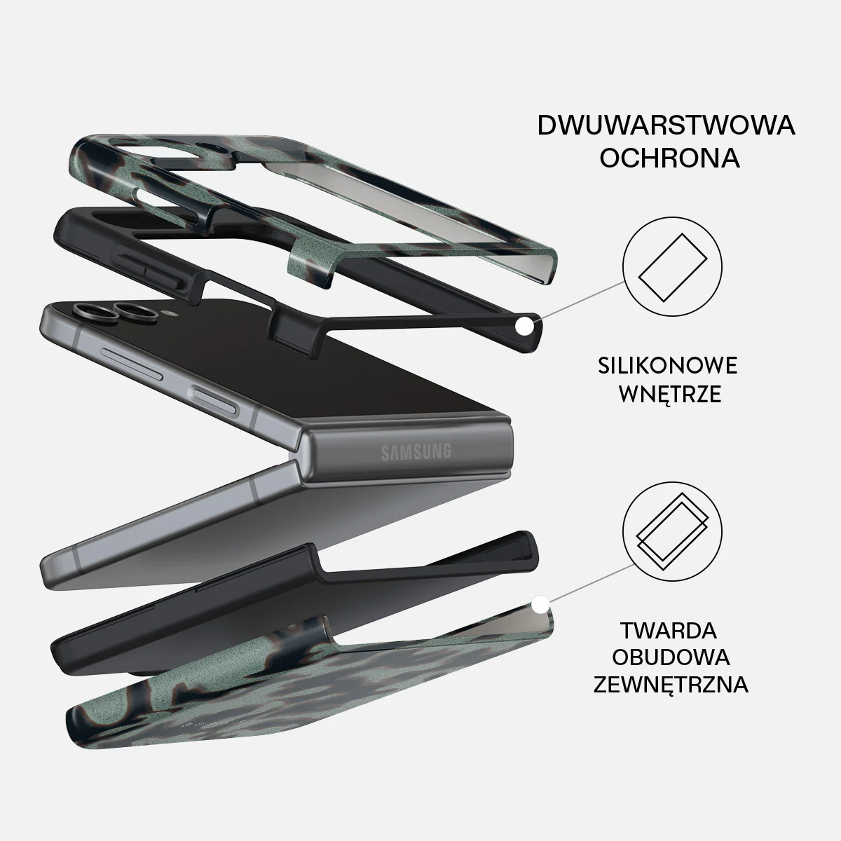 Offroad - Samsung Galaxy Z Flip 5 Etui - Image 2
