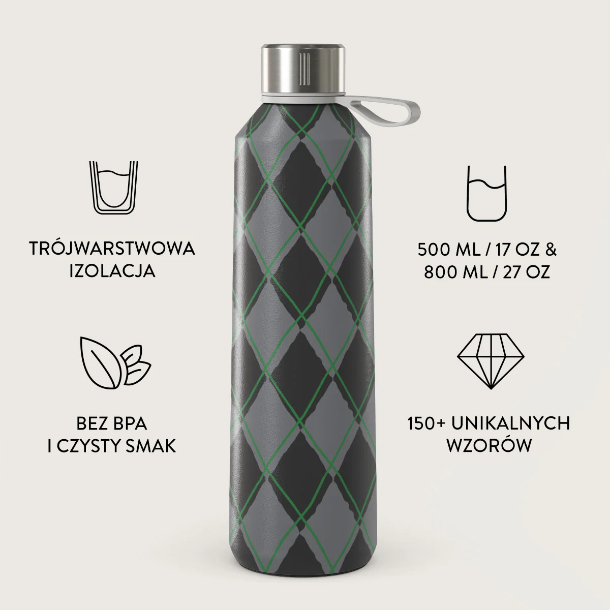 Old School - Butelka na wodę - Image 3
