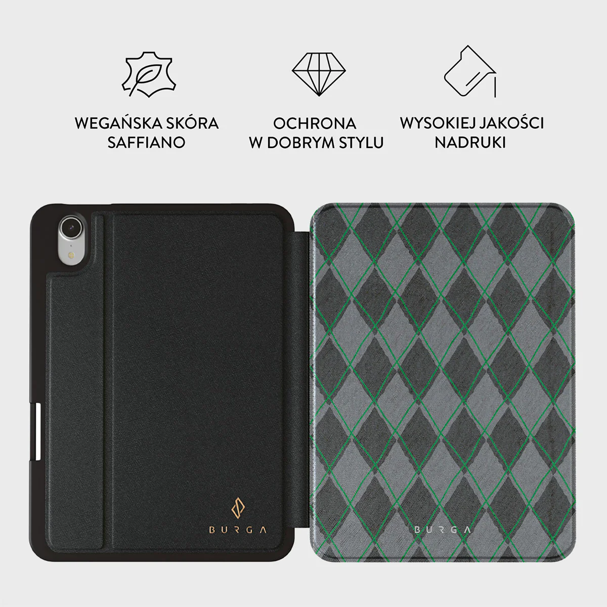 Old School - Etui na iPad Mini 8.3 (A17 Pro/6 generacji) - Image 2