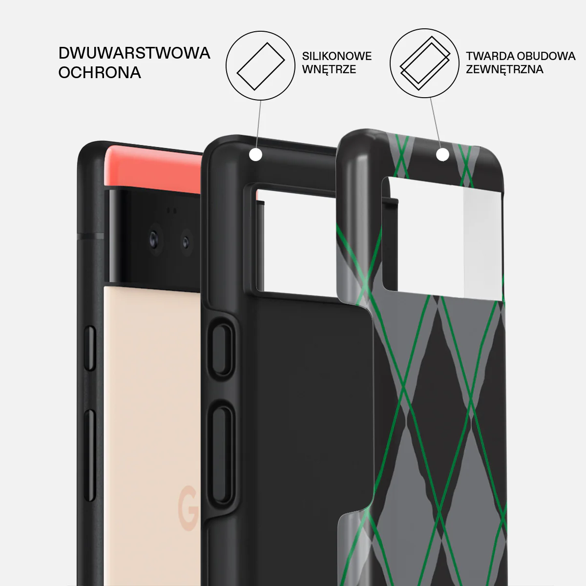 Old School - Google Pixel 6 Etui - Image 2