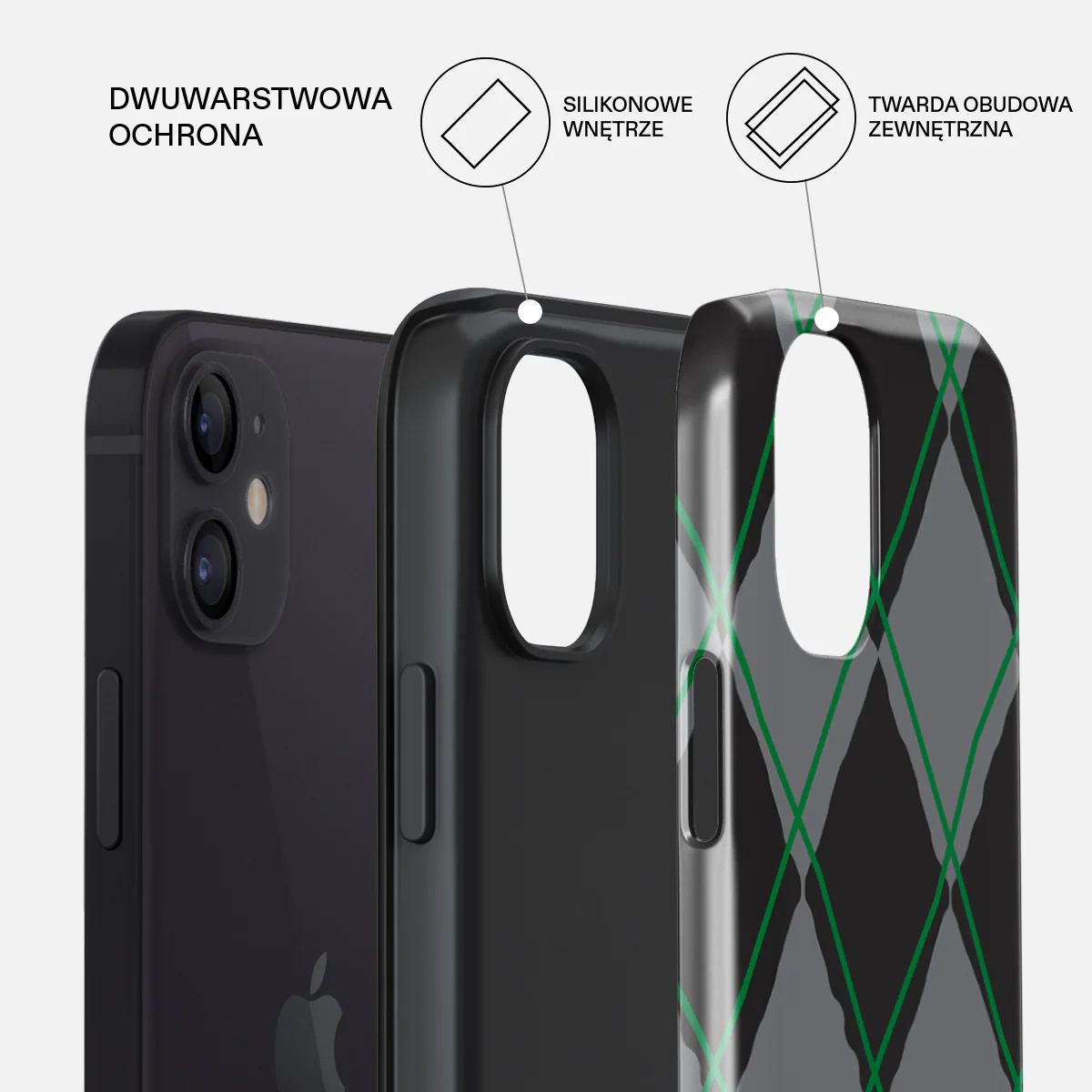 Old School - iPhone 12 Etui - Image 2