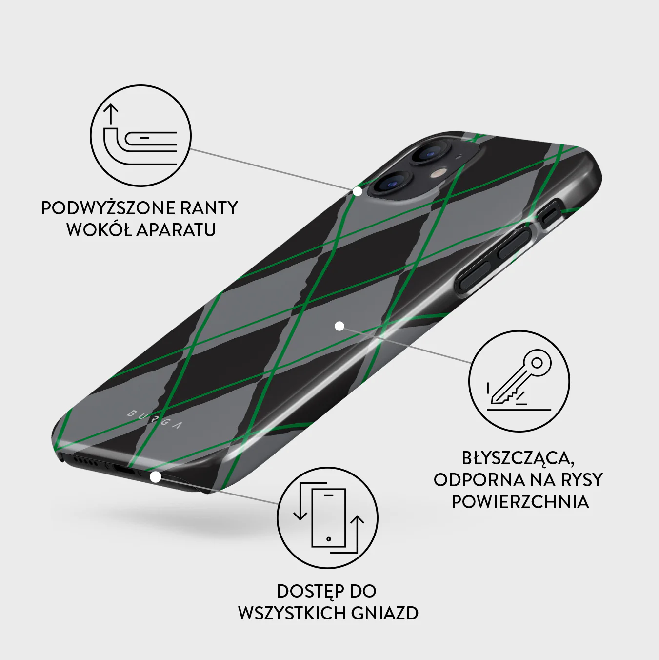 Old School - iPhone 12 Mini Etui - Image 3