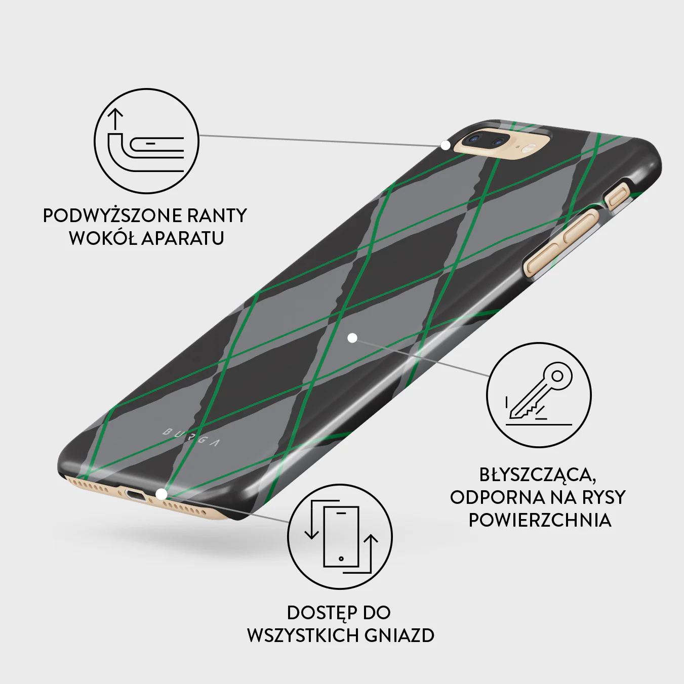 Old School - iPhone 7 Plus / 8 Plus Etui - Image 3
