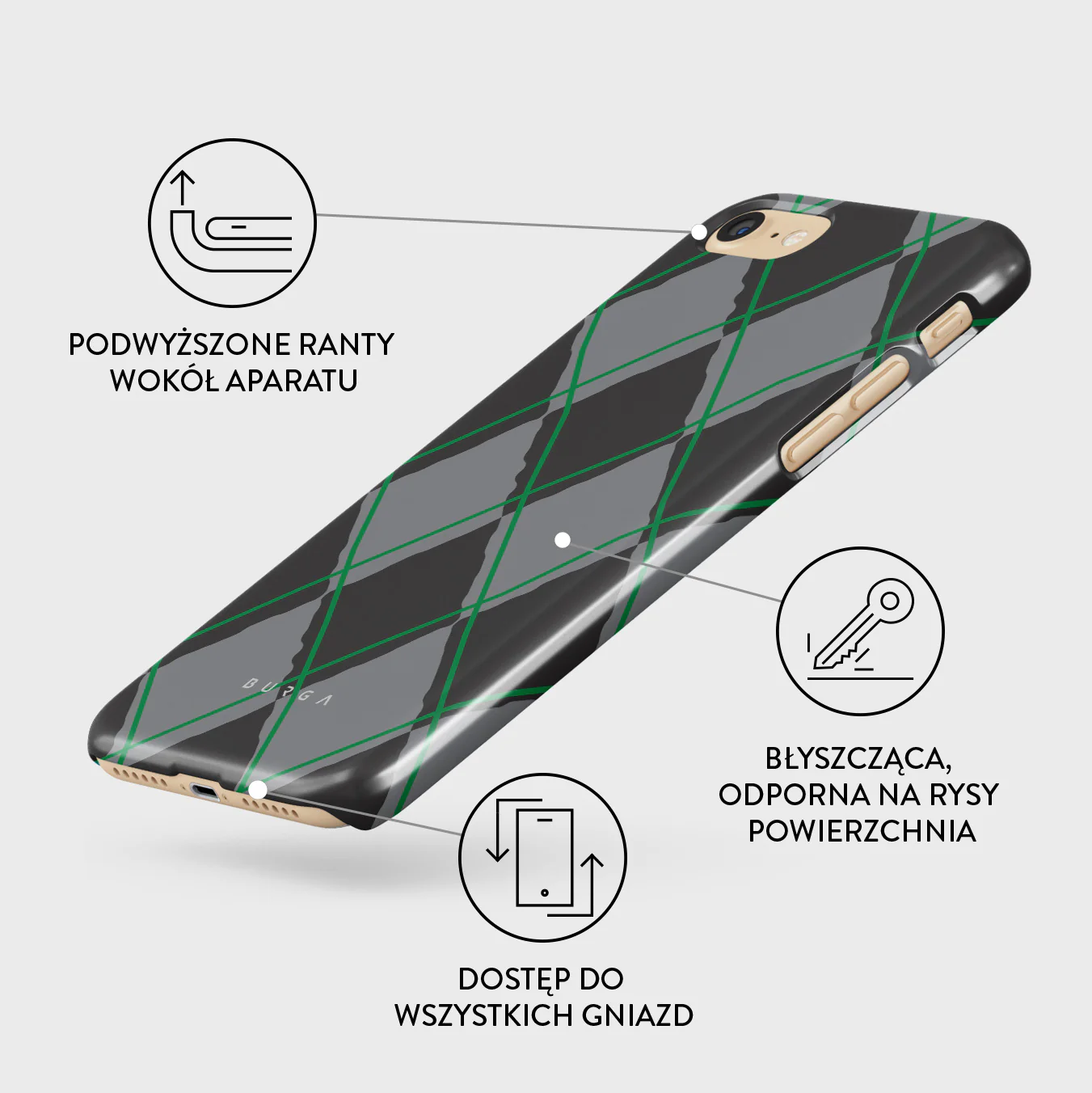 Old School - iPhone SE (2022) Etui - Image 3