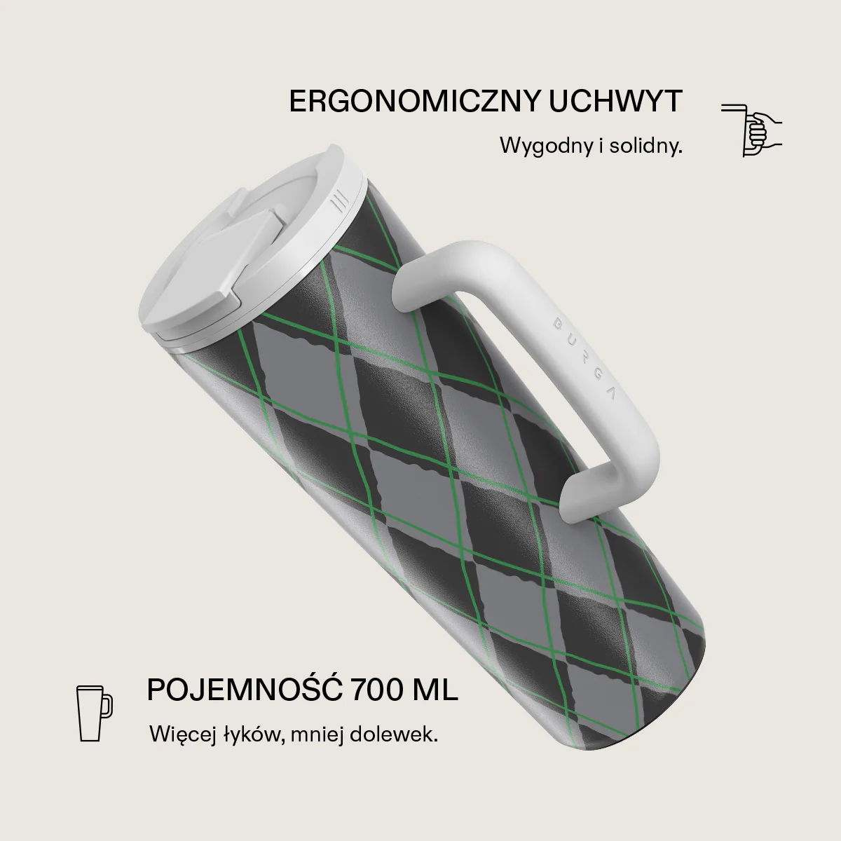 Old School - Kubek podróżny EasyGrip - Image 2