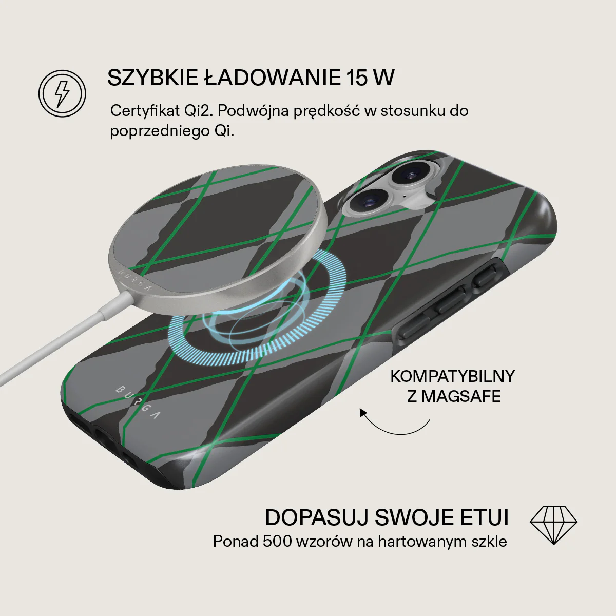 Old School - Magnetyczna ładowarka bezprzewodowa - Image 8