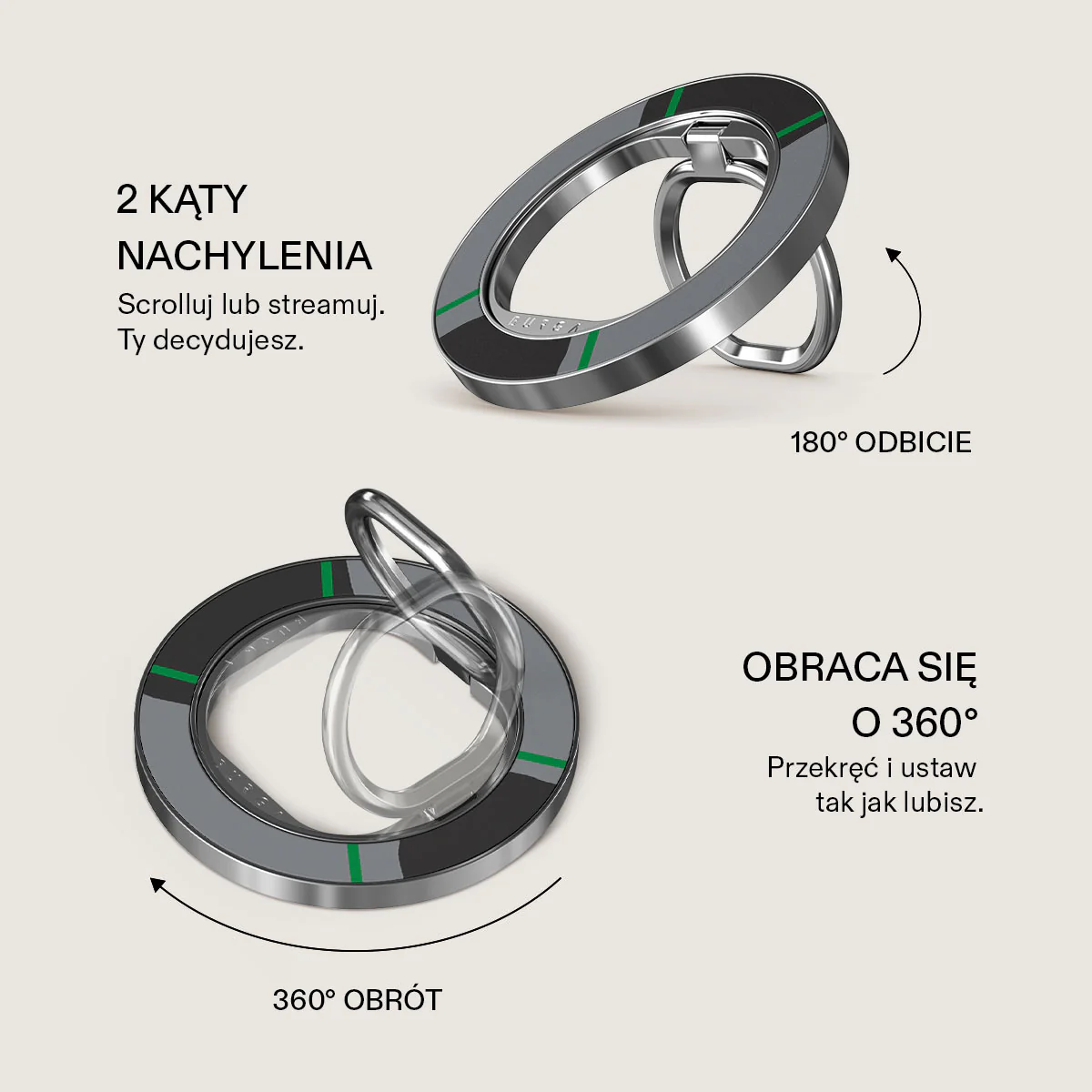 Old School - Magnetyczny Okrągły Uchwyt - Image 3