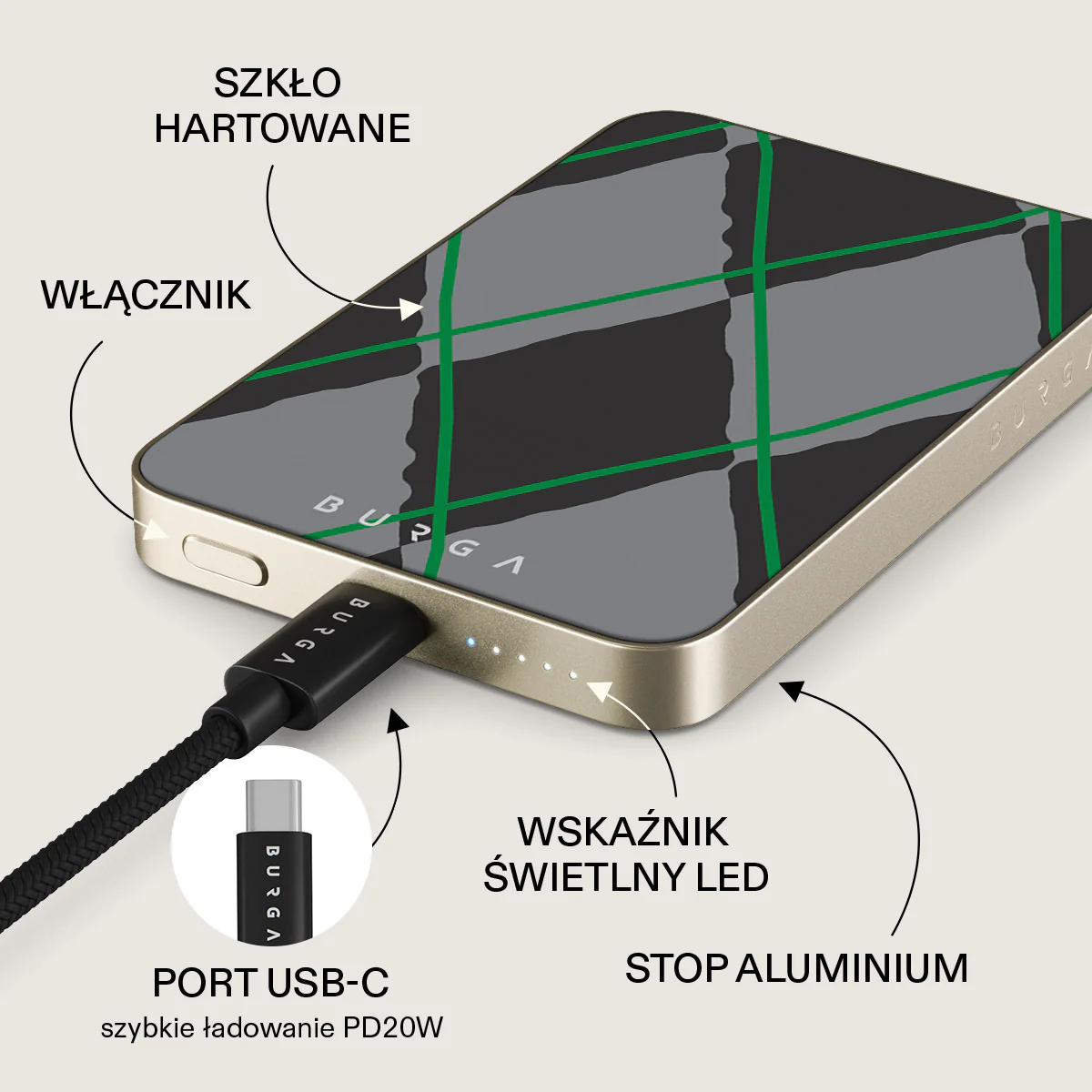 Old School - Magnetyczny power bank - Image 10