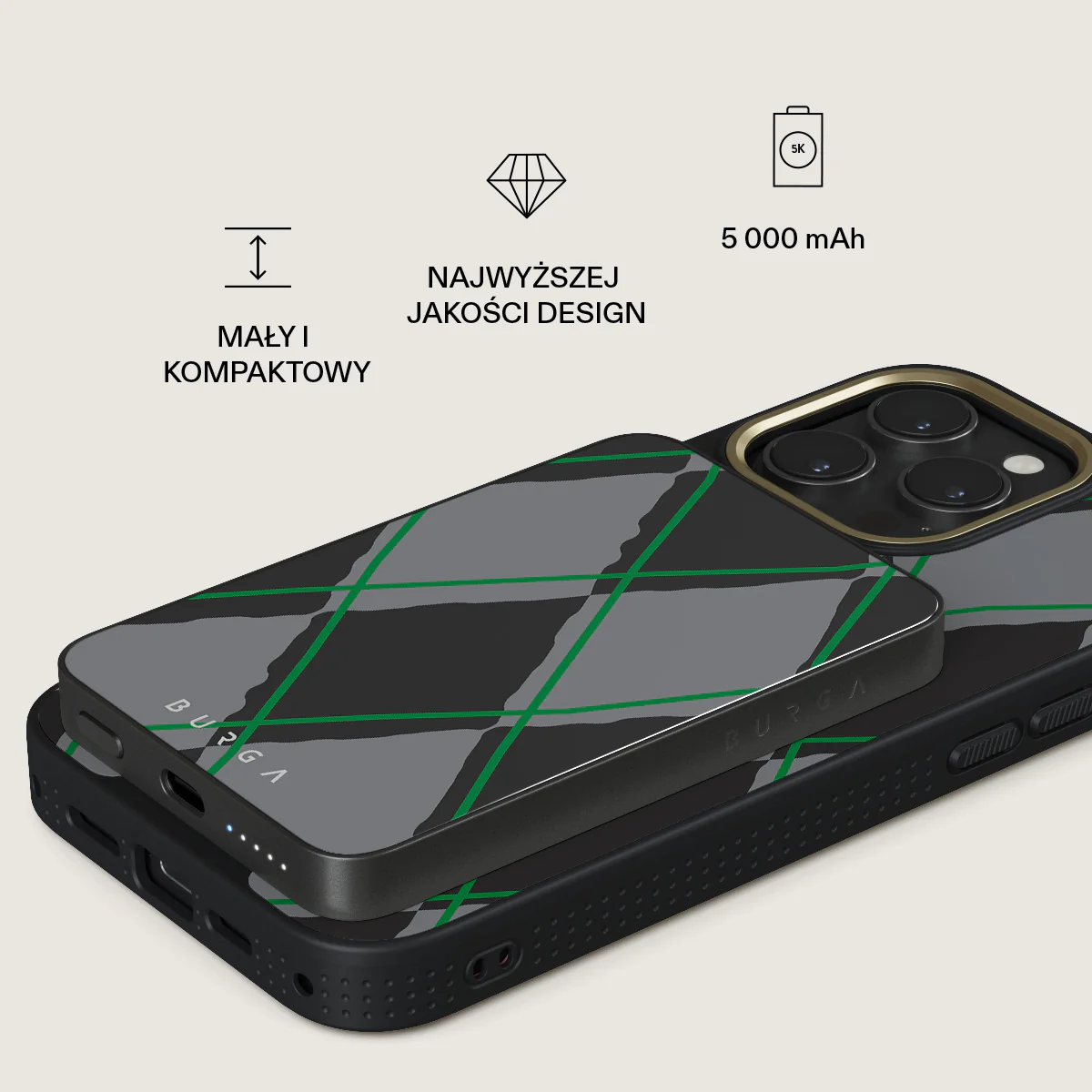 Old School - Magnetyczny power bank - Image 2
