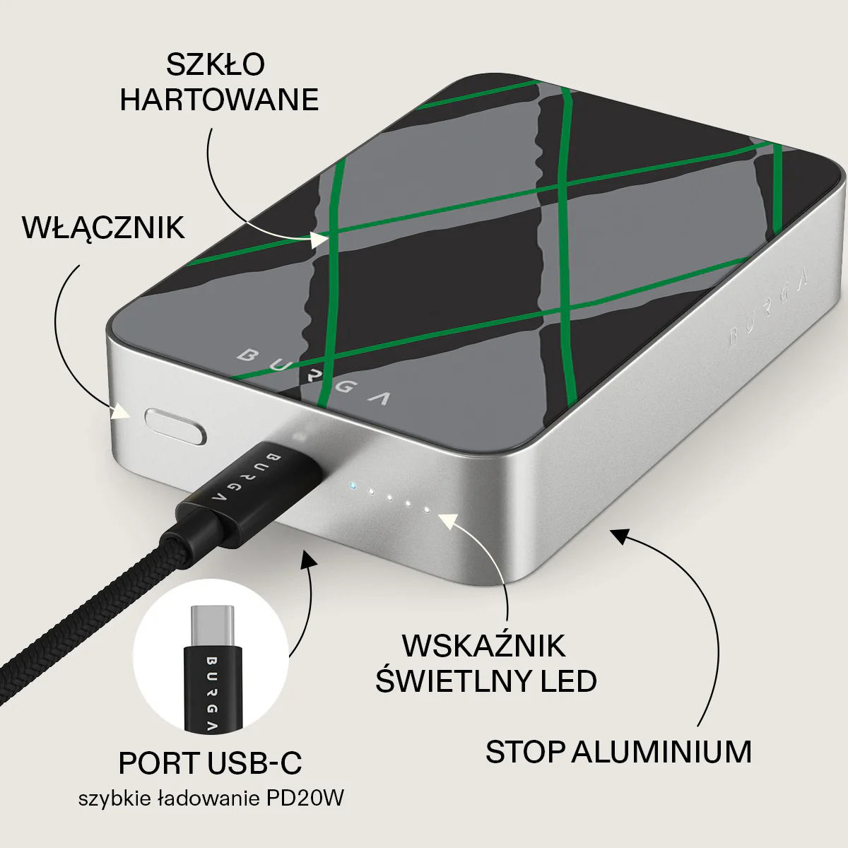Old School - Magnetyczny power bank - Image 45