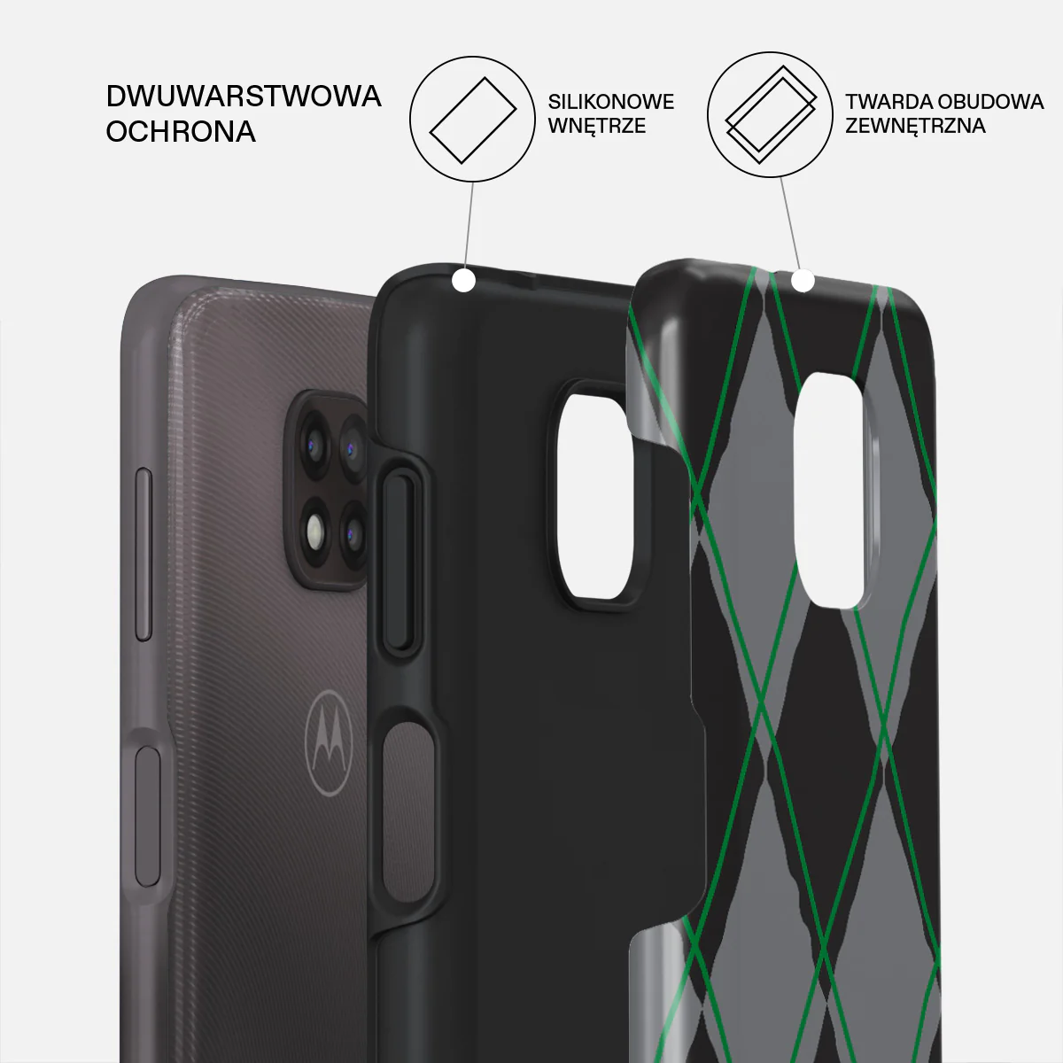 Old School - Motorola Moto G Power 2021 Etui - Image 2