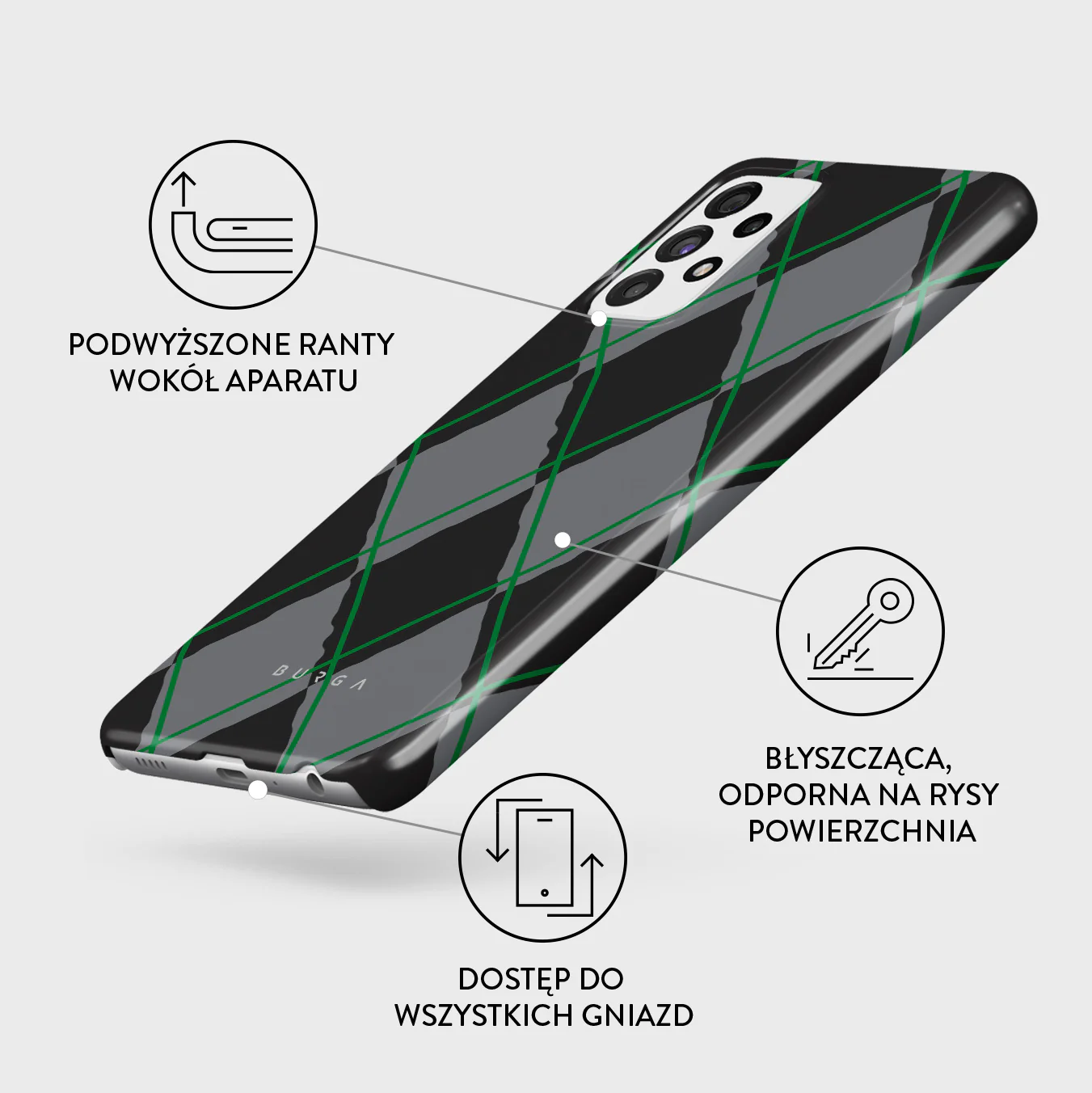 Old School - Samsung Galaxy A72 4G / 5G Etui - Image 3