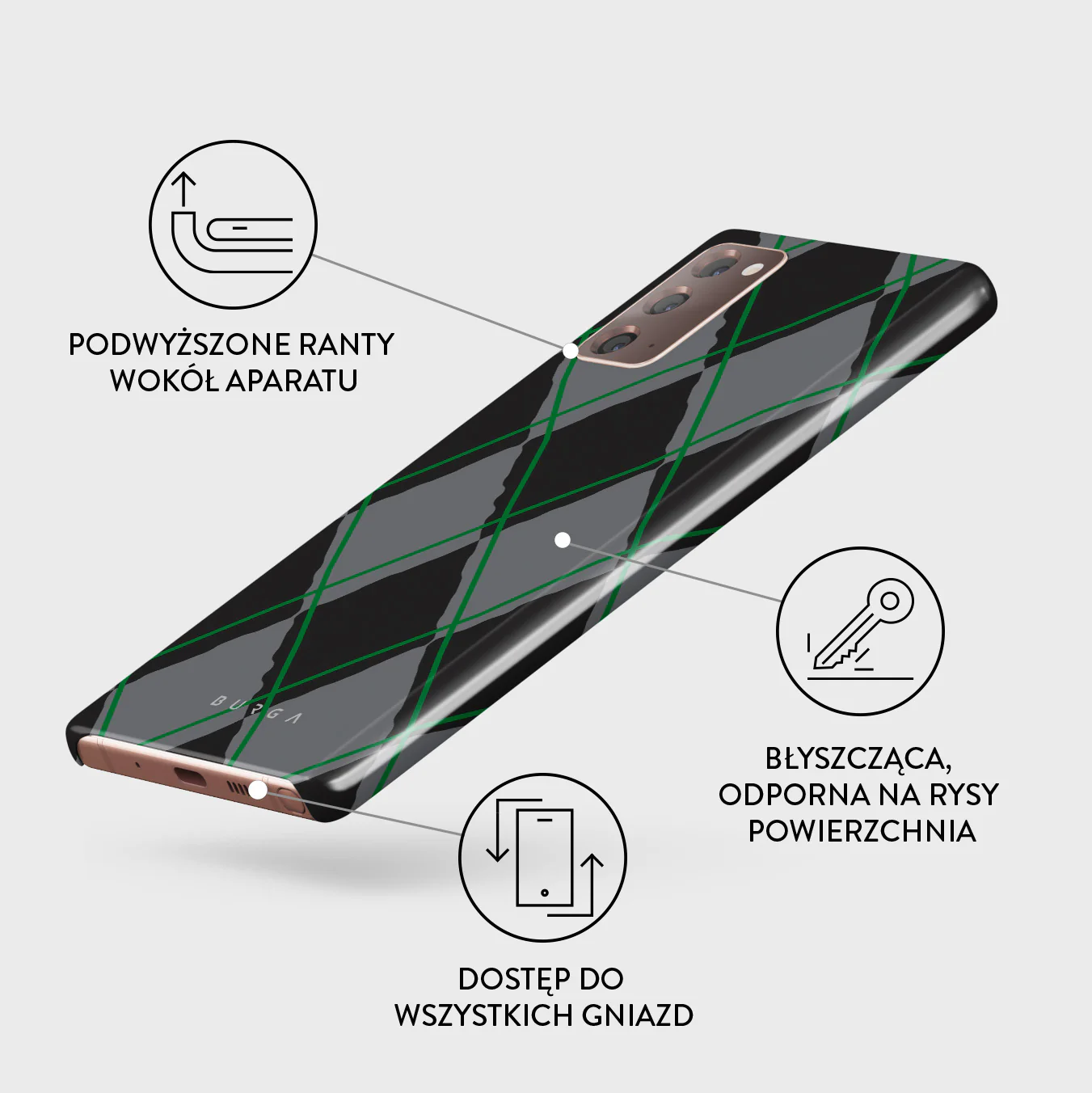 Old School - Samsung Galaxy Note 20 4G / 5G Etui - Image 3